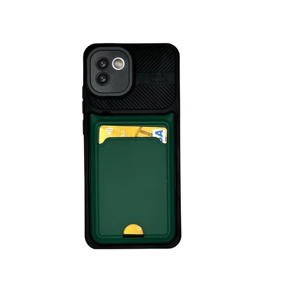 SAMSUNG A03 TLP KARTLIKLI SİLİKON KILIF