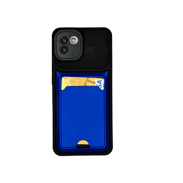 SAMSUNG A03 TLP KARTLIKLI SİLİKON KILIF - 2
