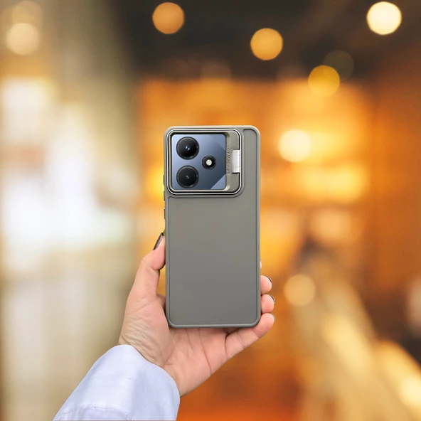 İnfinix Hot 30İ Tlp Standlı İçi Süet Tpu Kılıf - 10