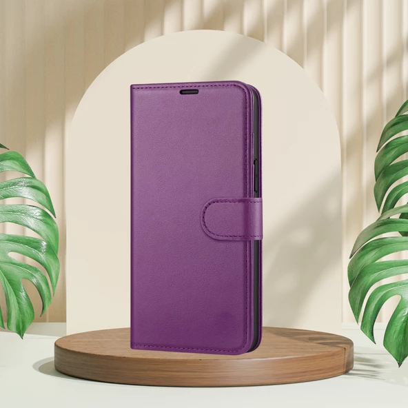 Samsung M52 Tlp Kartlıklı Cüzdan Kılıf (Deluxe Wallet Case) - 7