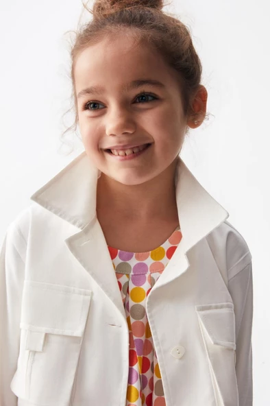 NK KİDS Kız Çocuk Başak Mevsimlik Ceket 36542 - Resim 6