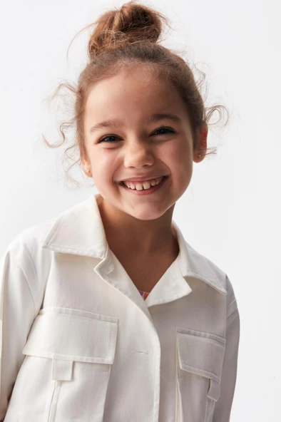 NK KİDS Kız Çocuk Başak Mevsimlik Ceket 36542 - Resim 10