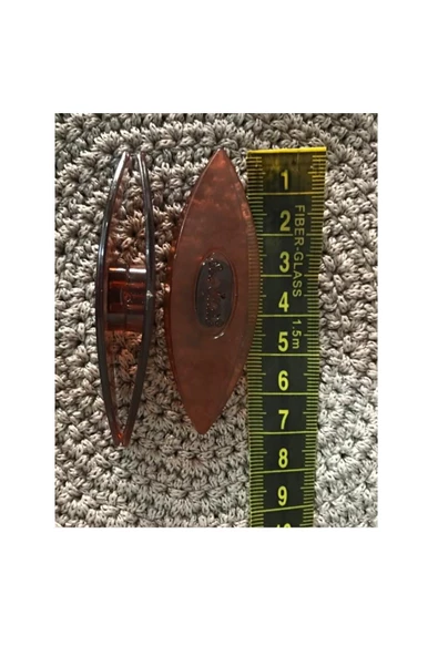 Hayal Sepeti MEKİK OYA APARATI ŞEFFAF KAHVE 2Lİ - 2