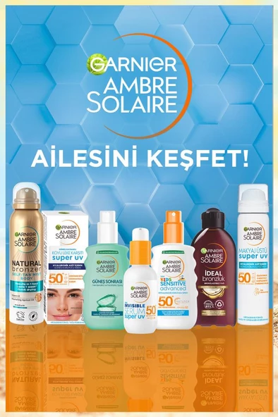 Garnier Ambre Solaire Invisible Spf50 Süper Uv Günlük Güneş Koruyucu Serum 30 ml - 8