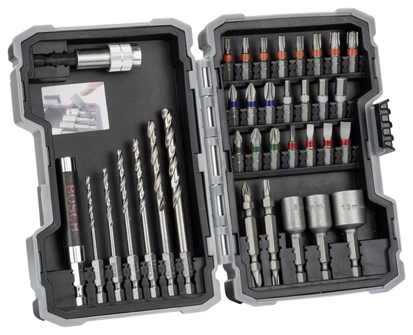 Bosch Profesyonel 35 Parça Metal için Delme ve Vidalama Seti