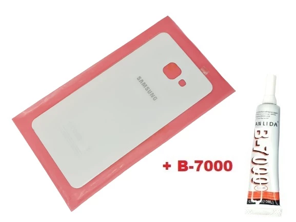Tkgz Samsung Galaxy A3 2016 (A310) Arka Pil Batarya Kapağı (CAM+B-7000) BEYAZ ürün görseli 1