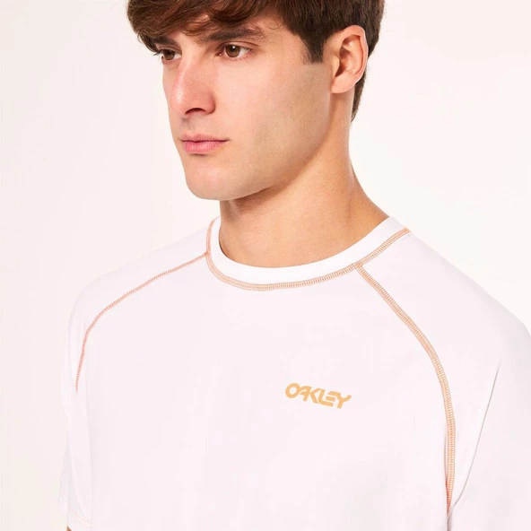 Oakley FINGERPRINT RASHGUARD Erkek Uzun Kollu Tişört  OAK.FOA405412-OAK.100 - Resim 4