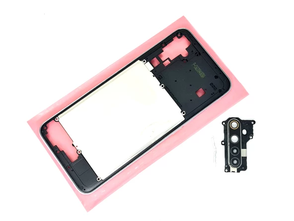 Oppo Reno 6 KASA Arka Pil Batarya Kapağı (TAMİR SETİ) BEYAZ - 3