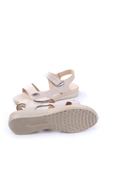 Walkenzo 3598 Kadın Günlük Anatomik Sandalet - Resim 10