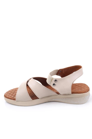 Walkenzo 3595 Kadın Günlük Anatomik Sandalet - Resim 5