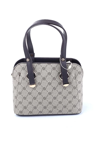 Armine 364 Nokta Baskılı Kadın El & Omuz Çantası - 9