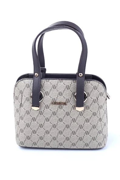 Armine 364 Nokta Baskılı Kadın El & Omuz Çantası