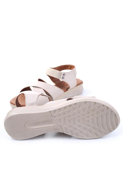 Walkenzo 3595 Kadın Günlük Anatomik Sandalet - Resim 9