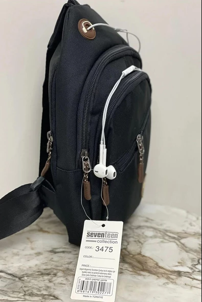 Seventeen 3475 Erkek Kanvas Body Bag Çapraz Çanta - 5