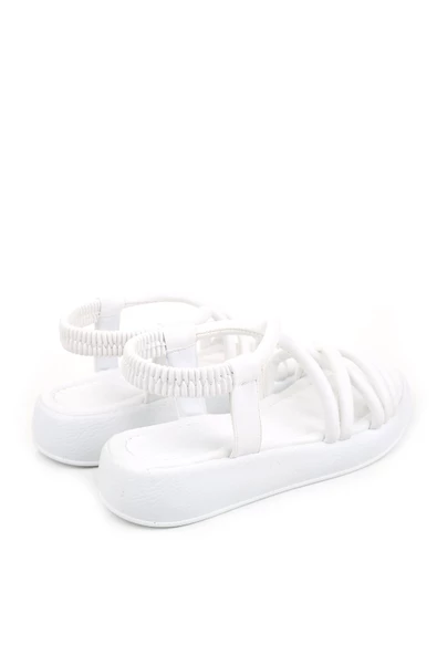 Castle Black 35243 Rahat Taban Günlük Kadın Sandalet - Resim 11