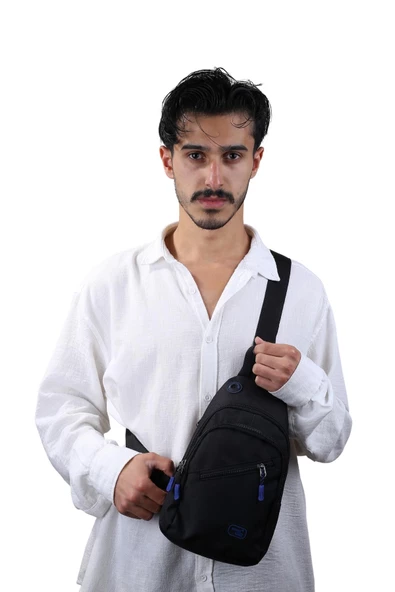 Seventeen 3475 Erkek Kanvas Body Bag Çapraz Çanta