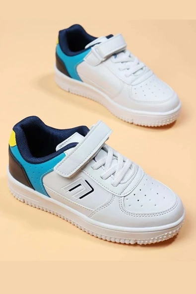 Cool Abel Erkek Çocuk Cırtlı Günlük Sneaker Spor Ayakkabı ürün görseli