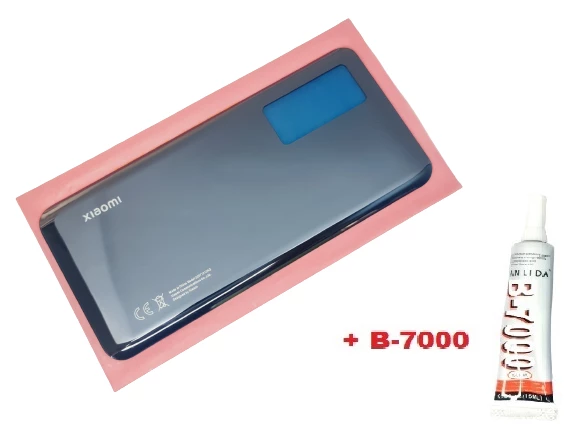 Xiaomi Mi 12T Arka Pil Batarya Kapağı (Orijinal CAM B-7000) SİYAH