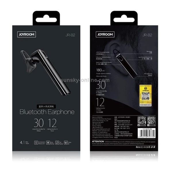 Joyroom JR-B2 Wirelles Tekli Bluetooth Kulaklık - 3