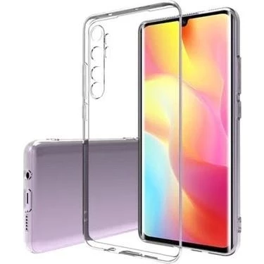 Xiaomi Redmi Note 9 Tıpalı Kamera Korumalı Şeffaf Silikon Kılıf