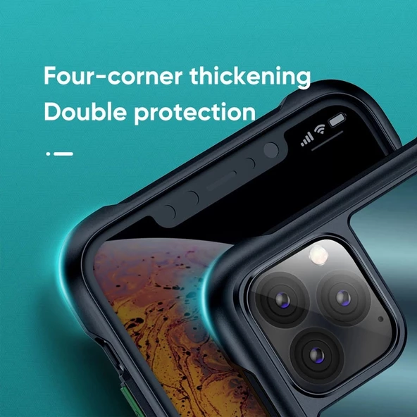 İphone 11 McLaren Serisi Darbe Emici Telefon Kılıfı - Resim 5