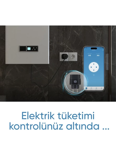 Akıllı Wi-Fi Priz Akım Korumalı Uzaktan Kontrol - 2