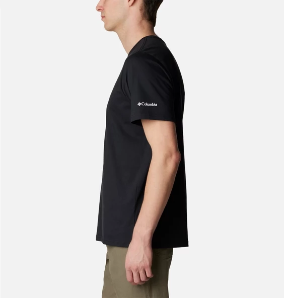 Columbia CSC M Range Roamer Outdoor Ss Tee Erkek Kısa Kollu Tişört CS0360-010 - 3
