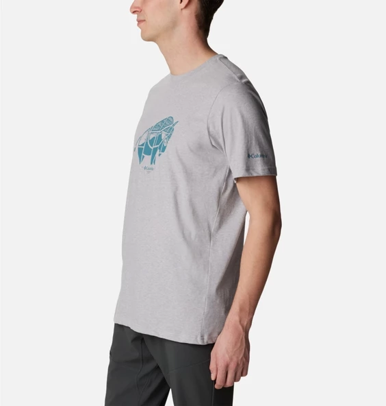 Columbia CSC M Range Roamer Outdoor Ss Tee Erkek Kısa Kollu Tişört CS0360-039 - 3