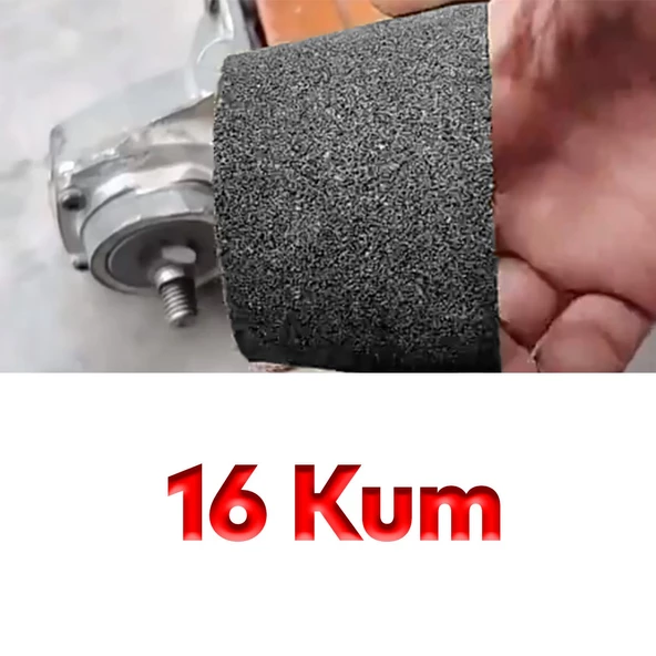 Taşlama Tekeri 16 Kum Mermer Taş Kaya Beton Zımparalama Bileyleme Çanak 125X50X14 mm 1 Adet - 4