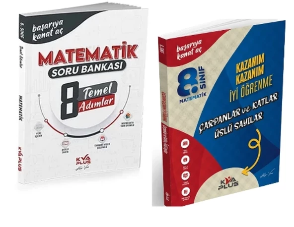 KORAY VAROL YAYINLARI 8. SINIF MATEMATİK TEMEL ADIMLAR SORU BANKASI VE KAZANIM KAZANIM İYİ ÖĞRENME ÇARPANLAR VE KATLAR Ü