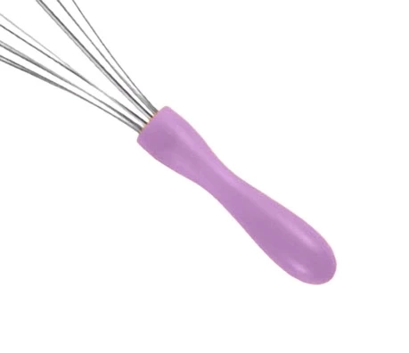 MyBru Paslanmaz Çelik Mor Plastik Saplı El Çırpıcısı (Blender) Orta Boy - 4