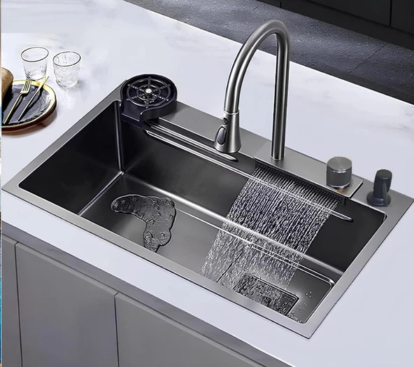 Nano Black Mutfak Evye Seti (Batarya Dahil)