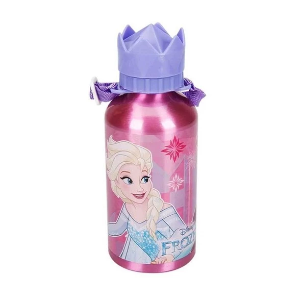 Çelik Matara Termos - 400 ml Frozen Mor alithestereo