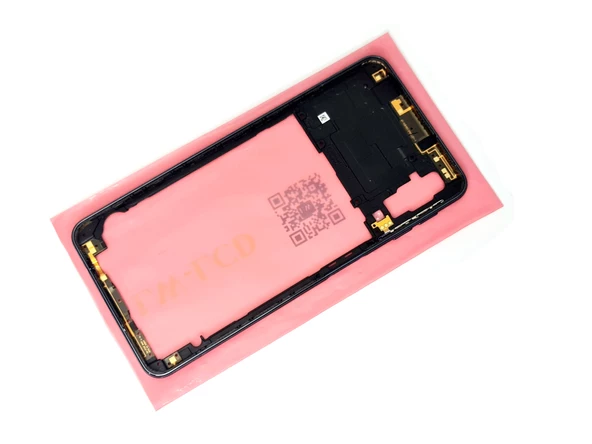 Samsung Galaxy A7 A750 (2018) kasa Arka Pil Batarya Kapağı SİYAH - Resim 3