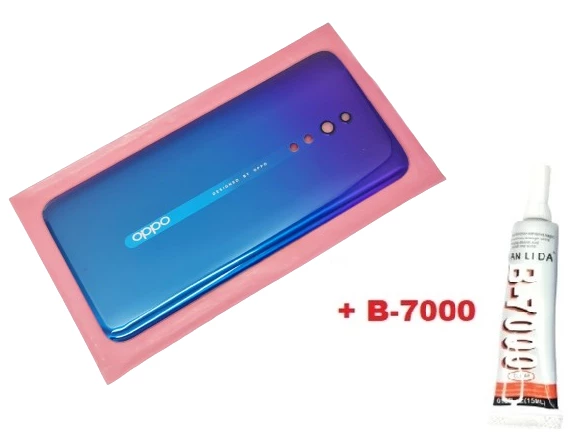 Oppo Reno Z Arka Pil Batarya Kapağı (CAM) B-7000 MAVİ
