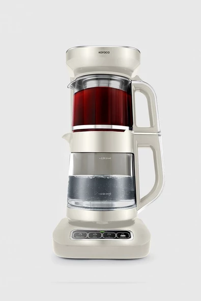 Robotea Pro 4 in 1 Konuşan Cam Çay Makinesi Starlight