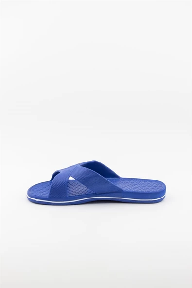 Akınal bella Erkek Yazlık Terlik Mavi - Resim 3