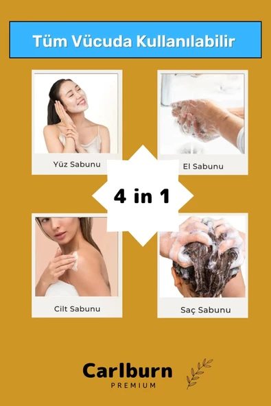 Özel Üretim %100 Doğal Koku Yüz Cilt Beyazlatıcı Organik Nemlendirici Safran Sabunu 5'li Set - Resim 5