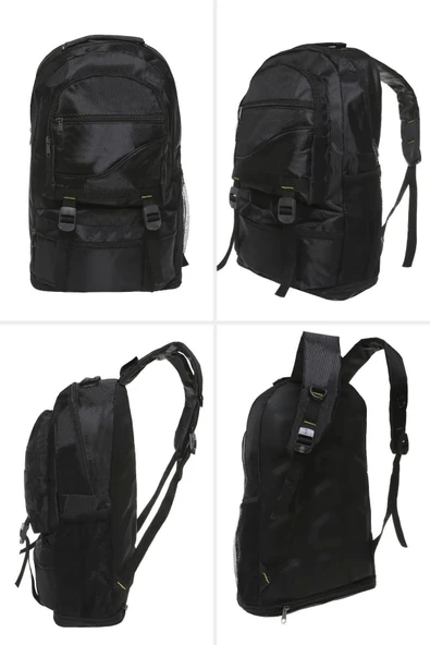 Büyük Boy Ortopedik & Terletmeyen Konfor Modeli Çok Gözlü Bölmeli Lise Ortaokul Okul Sırt Çantası - 7