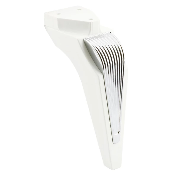 Salkım Mobilya Oturma Grubu Kanepe Tv Ünitesi Konsol Koltuk Ayağı Ayakları Beyaz Krom 19 Cm - 7