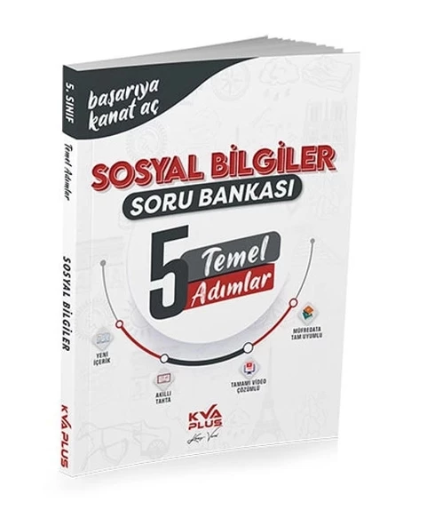 KORAY VAROL YAYINLARI 5. SINIF SOSYAL BİLGİLER TEMEL ADIMLAR SORU BANKASI