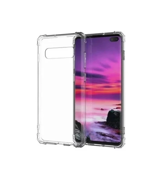 Samsung Galaxy S10 Lite Anti Crash Şeffaf Silikon Kılıf ürün görseli