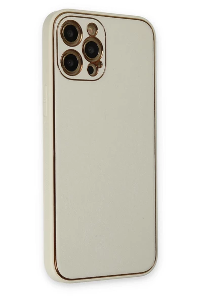 İphone 14 Pro Max Deri Görünümlü Coco Kapak - 3