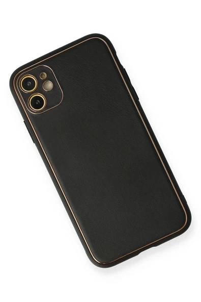 İphone 14 Coco Deri Görünümlü Kapak-Kılıf - Resim 4