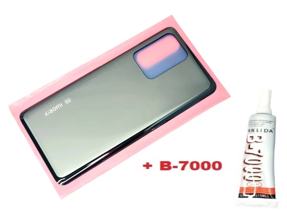 Xiaomi Mi 11T Arka Pil Batarya Kapağı (CAM+B-7000) SİYAH