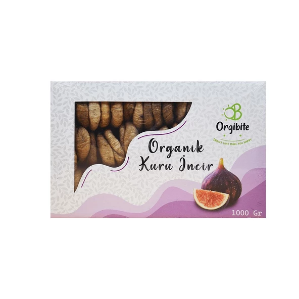 Orgibite Organik Kuru İncir Dizme 1 Kg