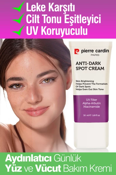 Pierre Cardin Leke Karşıtı Ve Cilt Tonu Eşitleyici, Uv Koruyuculu, Aydınlatıcı Günlük Bakım Kremi Yüz Ve Vücut  50 ml - 10