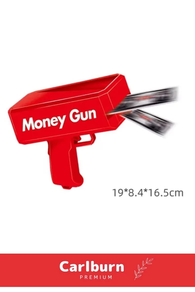 Özel Üretim Pilli Yüksek Kaliteli Abs Plastik El İlanı Kartvizit Kupon Para Saçma Tabancası - 2