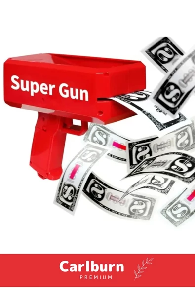 Özel Üretim Pilli Yüksek Kaliteli Abs Plastik El İlanı Kartvizit Kupon Para Saçma Tabancası - 3