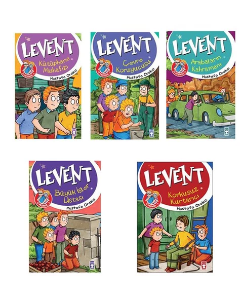 Levent İz Peşinde 1 ve 2 Kitap Set Timaş Çocuk - 3